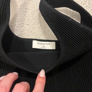 Babaton Sculpt Knit Crop Tank